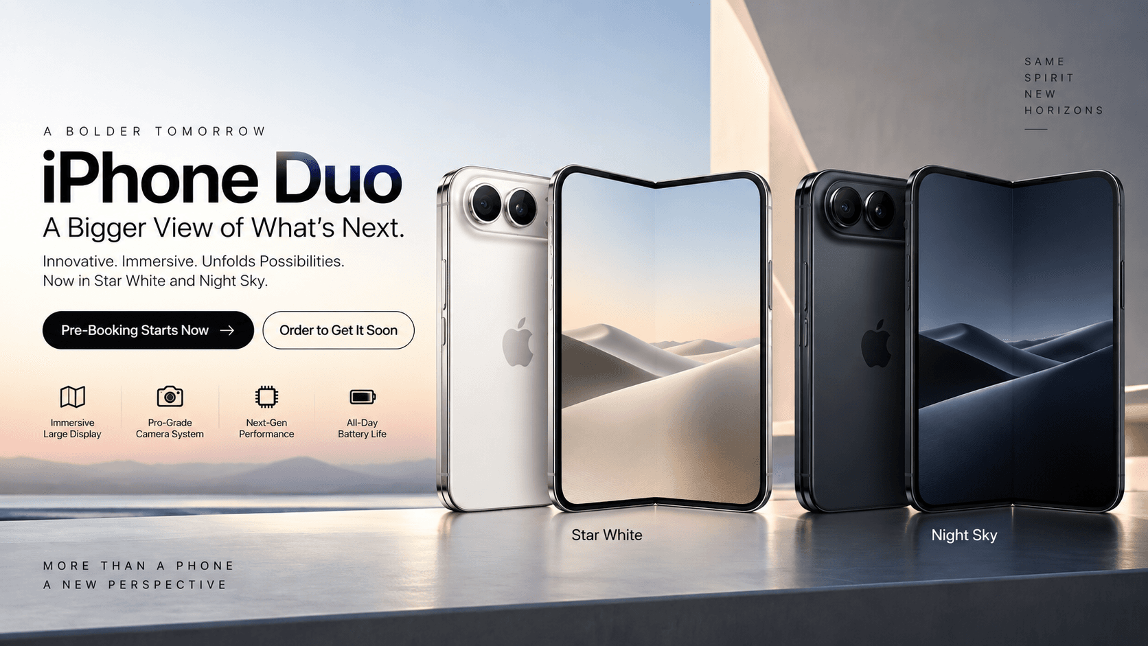 iPhone Duo — Pre-booking starts now